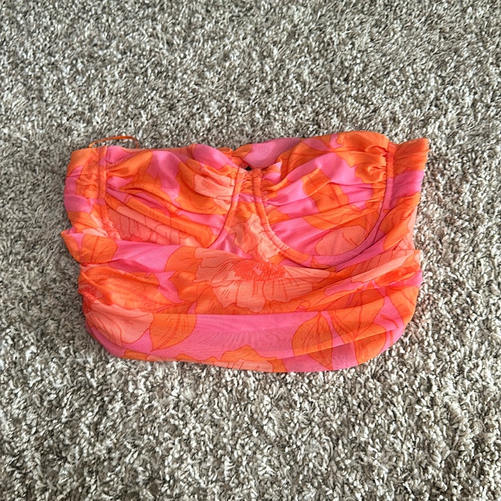Zara corset top